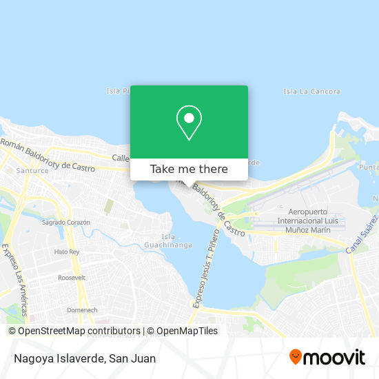 Nagoya Islaverde map
