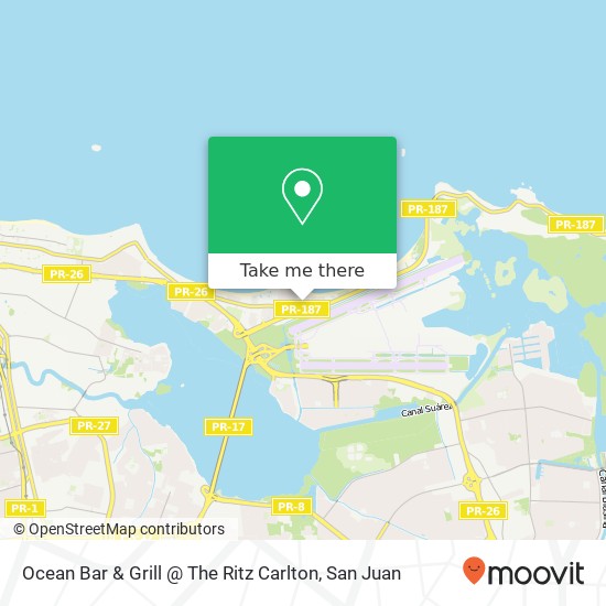 Ocean Bar & Grill @ The Ritz Carlton, PR-187 Isla Verde, Carolina, PR, 00979 map