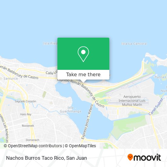Nachos Burros Taco Rico map