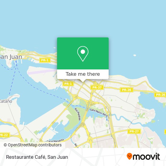 Restaurante Café map