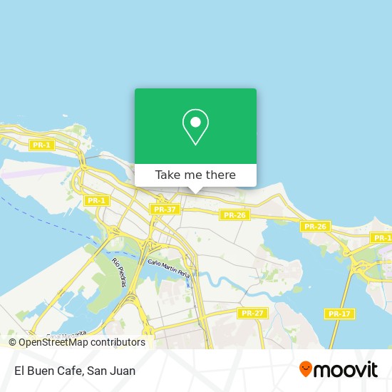 El Buen Cafe map