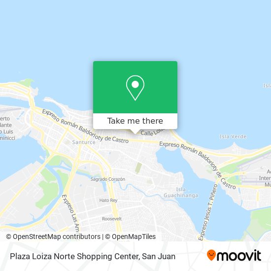 Plaza Loiza Norte Shopping Center map