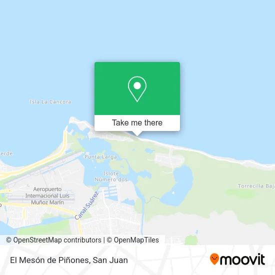 El Mesón de Piñones map