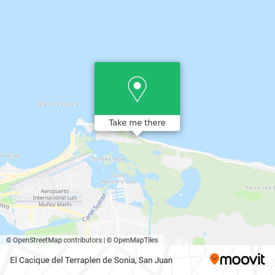 El Cacique del Terraplen de Sonia map