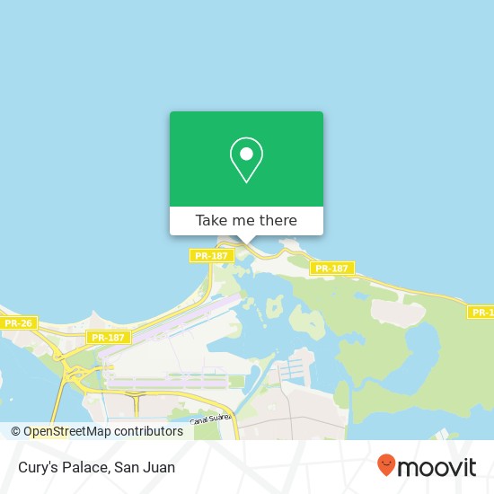 Mapa de Cury's Palace, PR-187 Torrecilla Baja, Loíza, PR, 00772