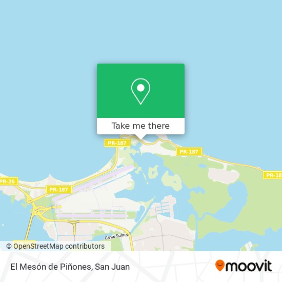 El Mesón de Piñones map