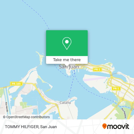 TOMMY HILFIGER map