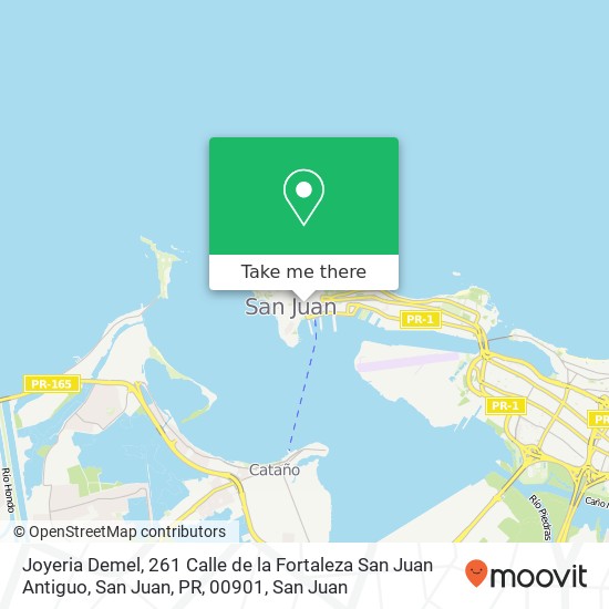 Joyeria Demel, 261 Calle de la Fortaleza San Juan Antiguo, San Juan, PR, 00901 map