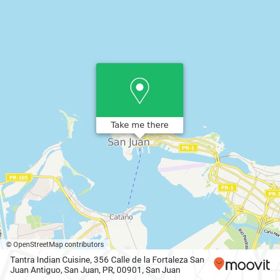 Tantra Indian Cuisine, 356 Calle de la Fortaleza San Juan Antiguo, San Juan, PR, 00901 map