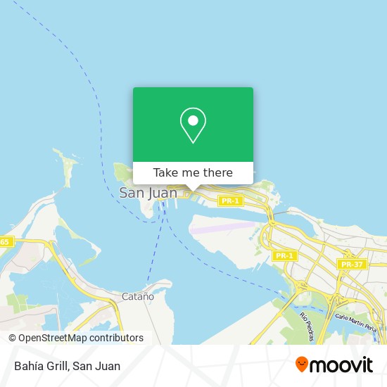 Bahía Grill map