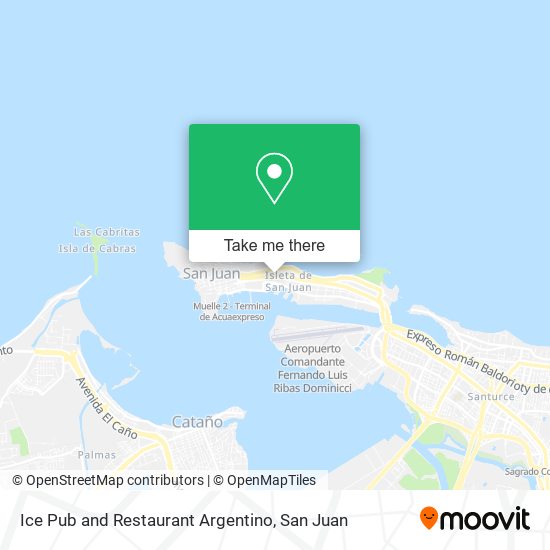 Ice Pub and Restaurant Argentino map