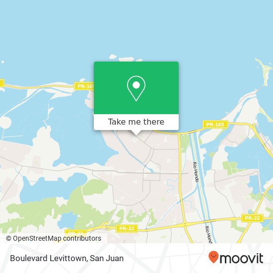 Boulevard Levittown map