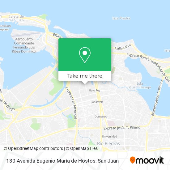 130 Avenida Eugenio María de Hostos map