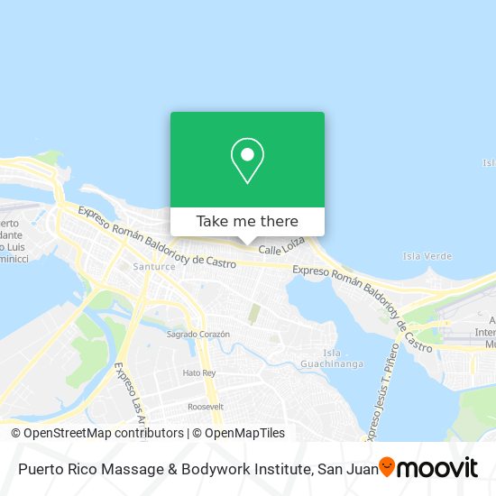Puerto Rico Massage & Bodywork Institute map