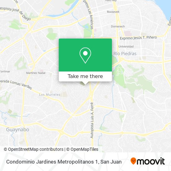 Condominio Jardines Metropolitanos 1 map