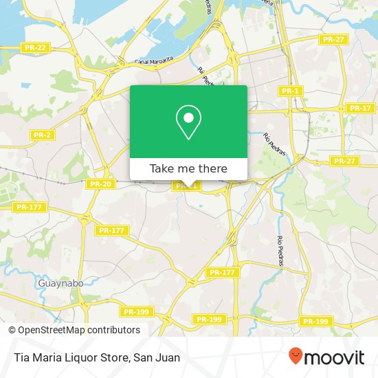 Tia Maria Liquor Store map