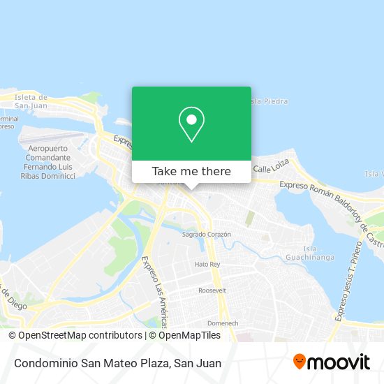 Condominio San Mateo Plaza map