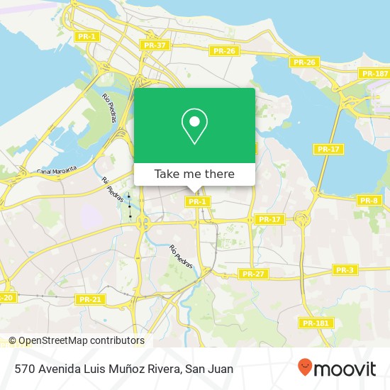 570 Avenida Luis Muñoz Rivera map