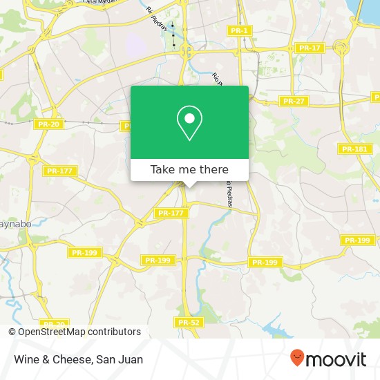 Wine & Cheese map