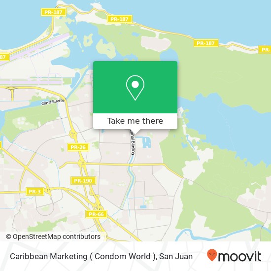 Caribbean Marketing ( Condom World ) map