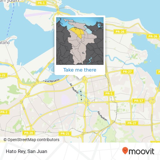 Hato Rey map
