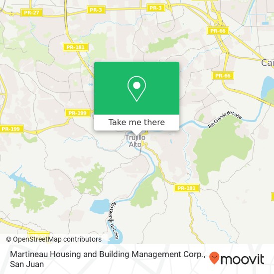 Martineau Housing and Building Management Corp. map