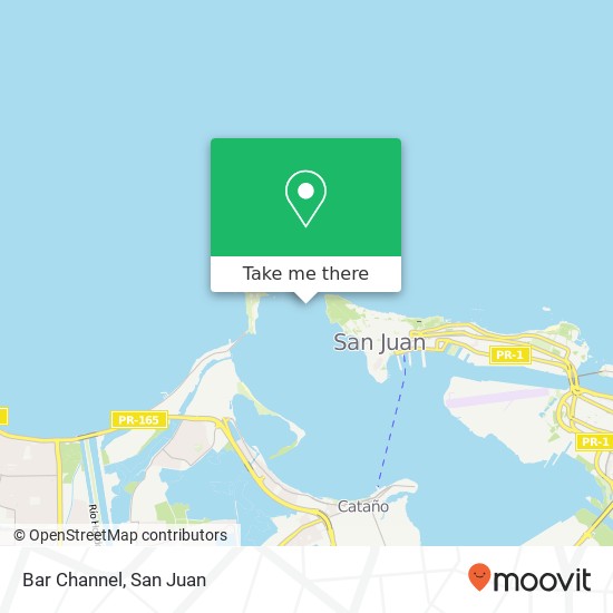 Bar Channel map