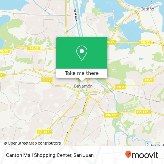 Canton Mall Shopping Center map