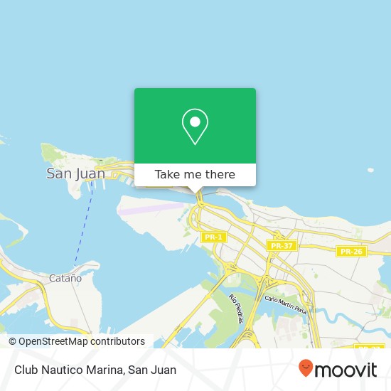 Club Nautico Marina map