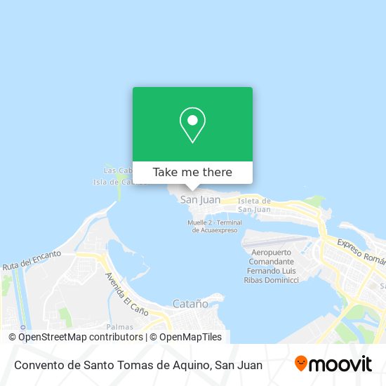 Convento de Santo Tomas de Aquino map
