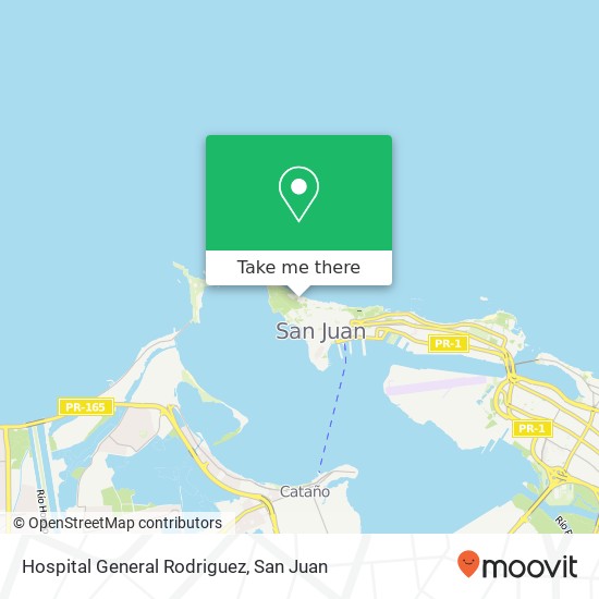 Hospital General Rodriguez map