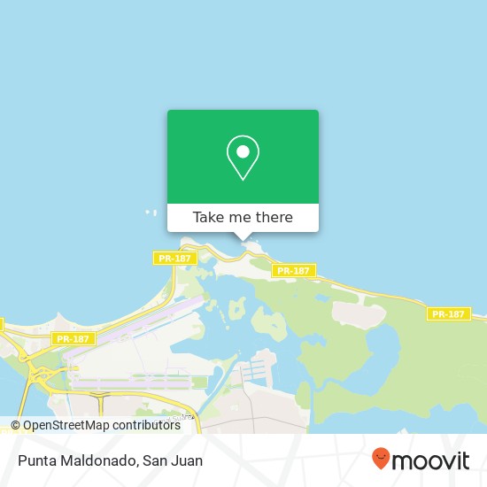 Punta Maldonado map