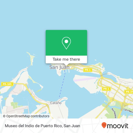 Museo del Indio de Puerto Rico map
