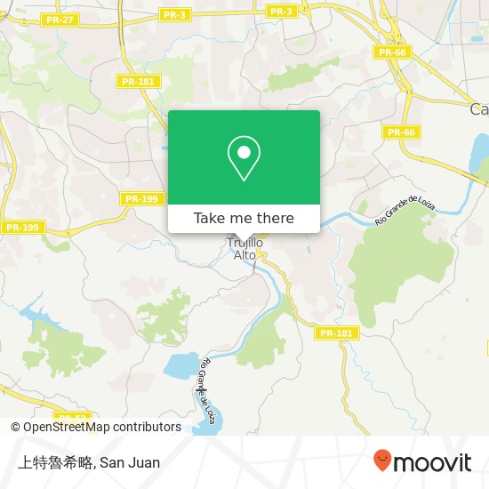 上特魯希略 map