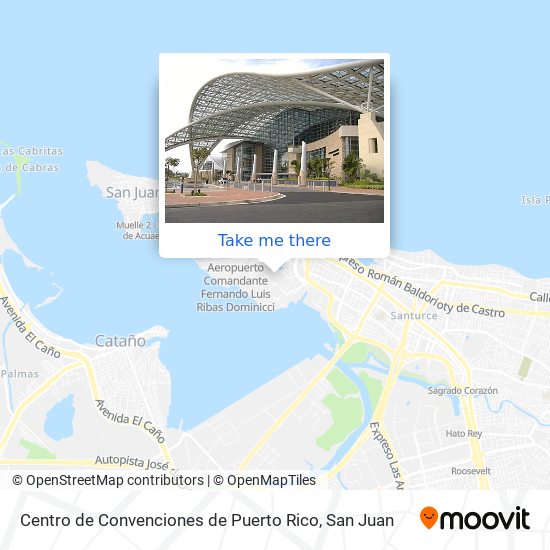 Centro de Convenciones de Puerto Rico map