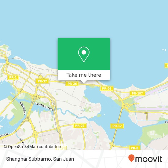 Shanghai Subbarrio map