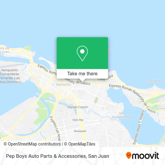 Mapa de Pep Boys Auto Parts & Accessories