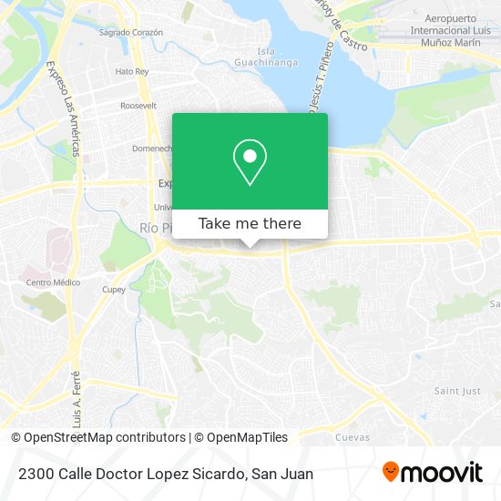 Mapa de 2300 Calle Doctor Lopez Sicardo