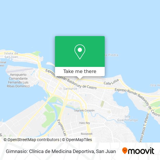 Gimnasio: Clínica de Medicina Deportiva map