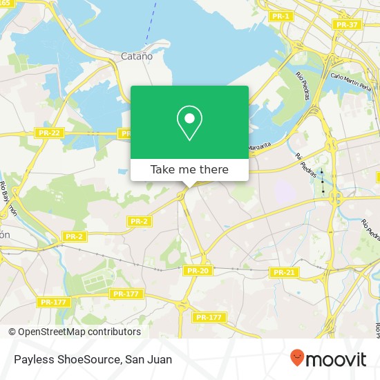 Payless ShoeSource map