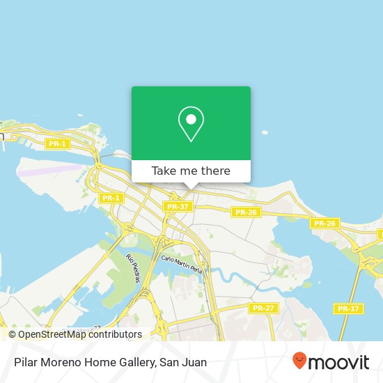 Pilar Moreno Home Gallery map