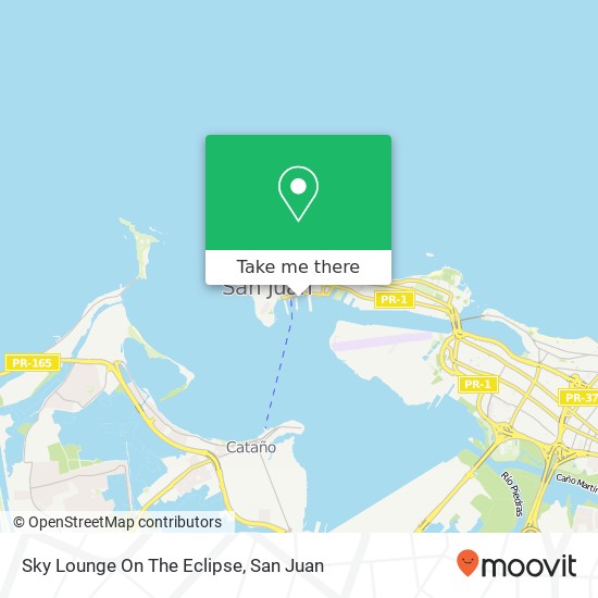 Mapa de Sky Lounge On The Eclipse