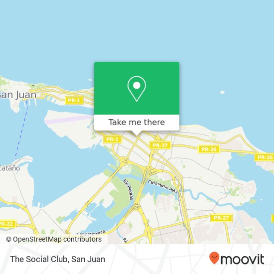 The Social Club map