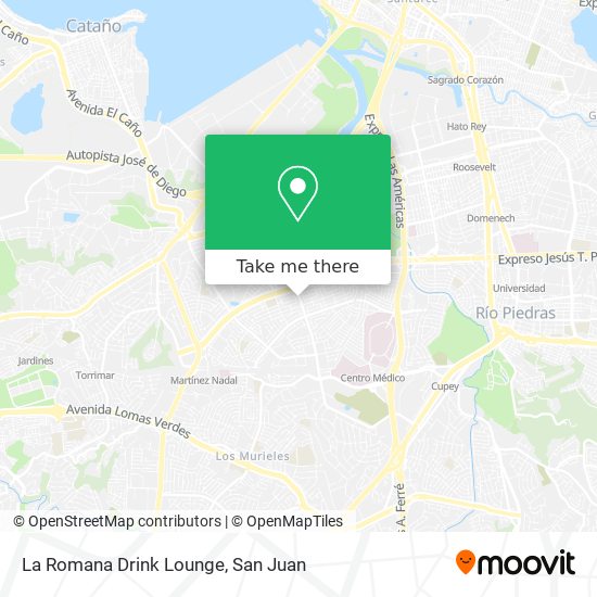 La Romana Drink Lounge map