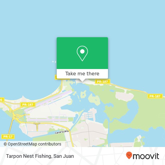 Tarpon Nest Fishing, Torrecilla Baja, Loíza, PR, 00772 map