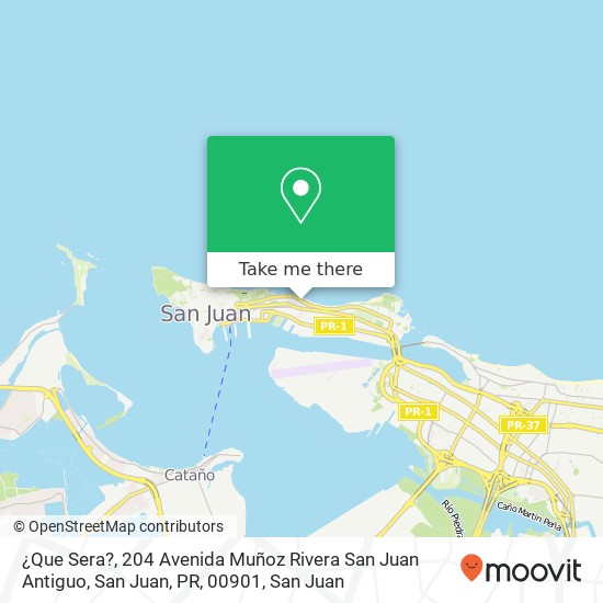 ¿Que Sera?, 204 Avenida Muñoz Rivera San Juan Antiguo, San Juan, PR, 00901 map