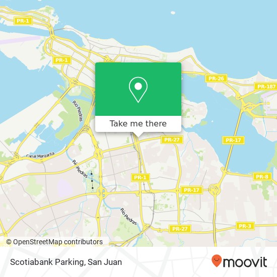 Scotiabank Parking map