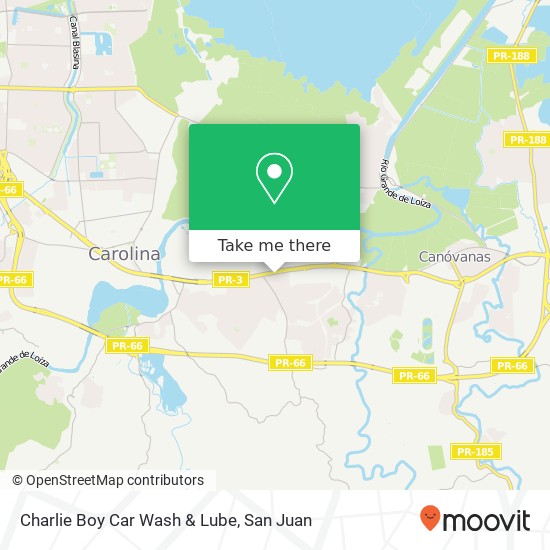 Charlie Boy Car Wash & Lube map