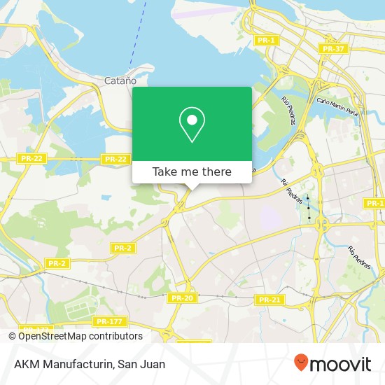 AKM Manufacturin map