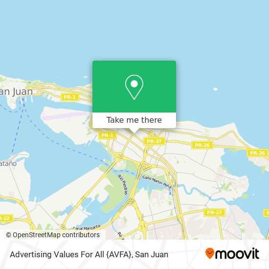 Advertising Values For All {AVFA} map